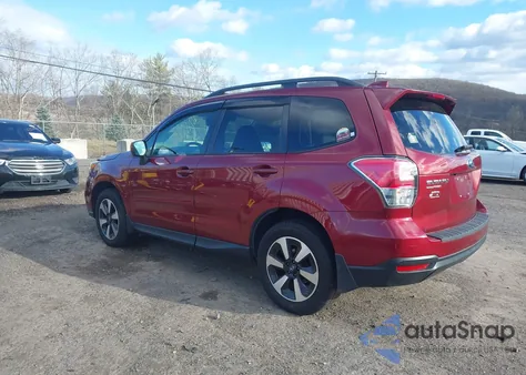 2017 Subaru Forester 2.5I Premium из США, поврежденный, VIN JF2SJAGC0HH588556